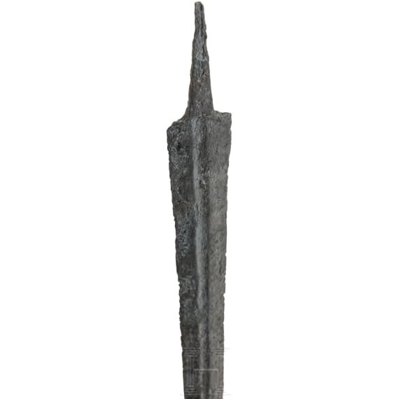 Mittelalterliche Schwertklinge, Salierzeit, Oakeshott Typ 11, 11. Jhdt.