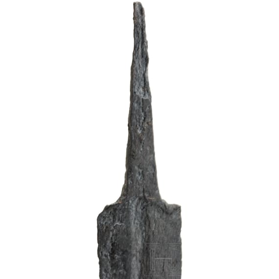 Mittelalterliche Schwertklinge, Salierzeit, Oakeshott Typ 11, 11. Jhdt.