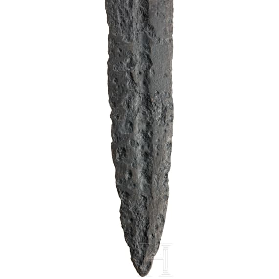 Mittelalterliche Schwertklinge, Salierzeit, Oakeshott Typ 11, 11. Jhdt.