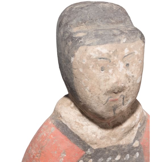 Zwei Reiterfiguren, China, westliche Han-Dynastie (206 v. Chr. - 8 n. Chr.)
