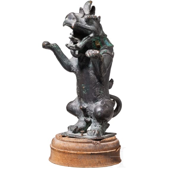 Bronze-Drache, China, 19./20. Jhdt.