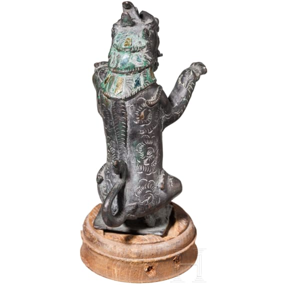 Bronze-Drache, China, 19./20. Jhdt.
