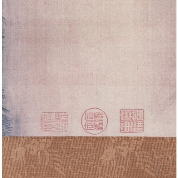 Gro&szlig;es Rollbild, China, 20. Jhdt.
