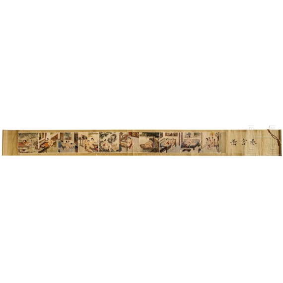 Shunga-Rolle, China, sp&auml;tes 20. Jhdt.