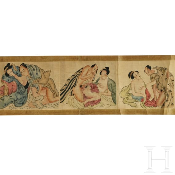 Shunga-Rolle, China, sp&auml;tes 20. Jhdt.