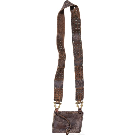 G&uuml;rtel und Tasche, Teke, Turkmenistan, um 1900