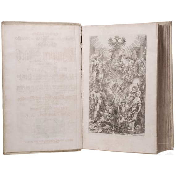 Siebmacher, Johann: Das grosse und vollst&auml;ndige anfangs Siebmacherische, hernacher f&uuml;rstische und helmerische, nun aber Weigelische Wappen-Buch in sechs Theilen, N&uuml;rnberg 1734