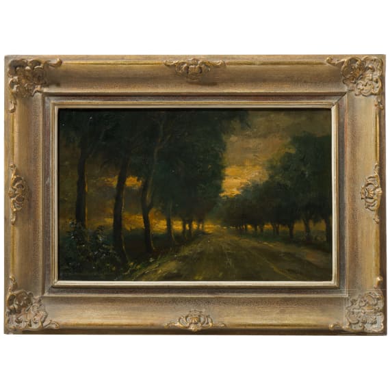 Hans Hassenteufel (1887 - 1943), "D&auml;mmerung", M&uuml;nchen, 1. H&auml;lfte 20. Jhdt.