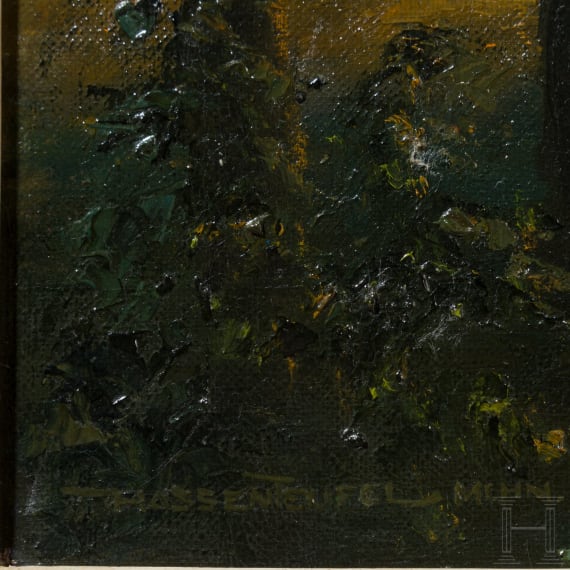 Hans Hassenteufel (1887 - 1943), "D&auml;mmerung", M&uuml;nchen, 1. H&auml;lfte 20. Jhdt.