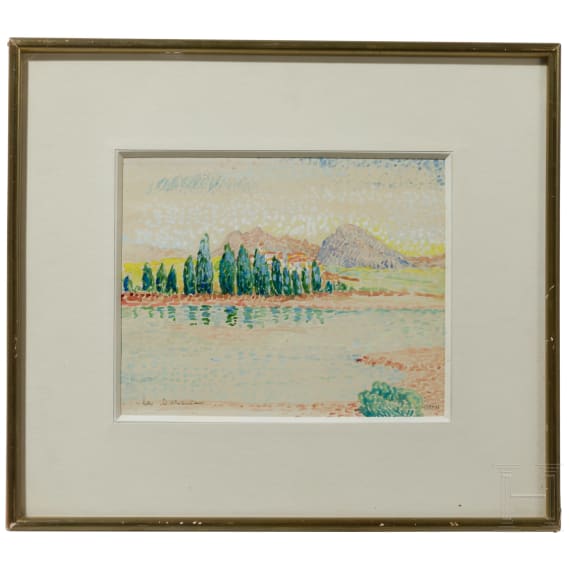 Yvonne Canu (1921 - 2008), "La durance", Frankreich, 2. H&auml;lfte 20. Jhdt.