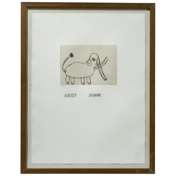 Johann Hauser (1926 - 1996), "Elefant", &Ouml;sterreich, 20. Jhdt.