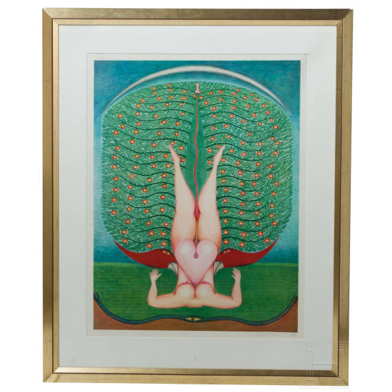Friedrich Schr&ouml;der-Sonnenstern (1892 - 1982), "Die moralische Praxis", deutsch, datiert 1972