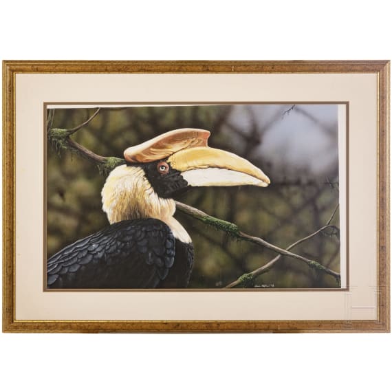 Christopher Stephens, "Indian Hornbill, female", England, datiert 1998
