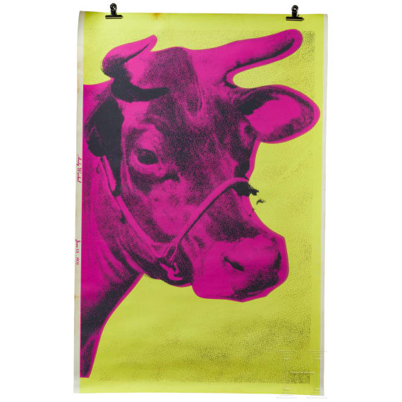 Andy Warhol (1928 - 1987), Plakat "Cow", USA, datiert 1971