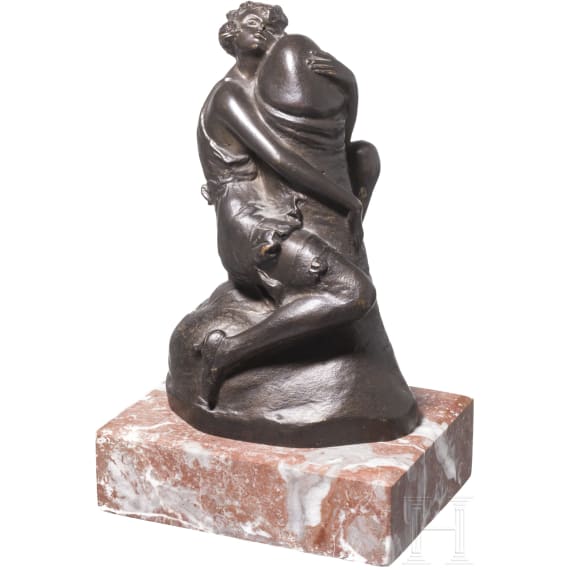 Bruno Zach (1891 - 1945) - "Die Umarmung", &Ouml;sterreich, 20. Jhdt.