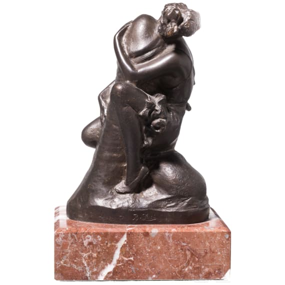 Bruno Zach (1891 - 1945) - "Die Umarmung", &Ouml;sterreich, 20. Jhdt.