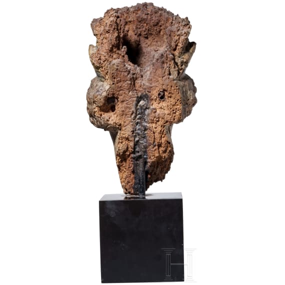 Kopf eines Heiligen (Silvester I.?), Italien, um 1500