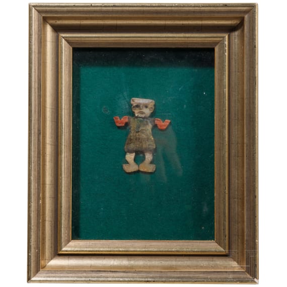 Pr&auml;hkolumbische Idolfigur, Peru, wohl Moch&eacute;-Kultur, 4. - 8. Jhdt.