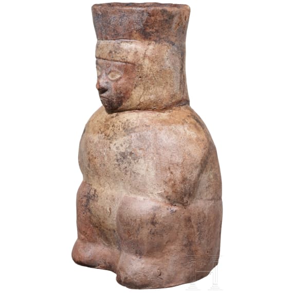 Figurengef&auml;&szlig;, peruanische Nordk&uuml;ste, wohl Moche-Kultur, 4. - 8. Jhdt.
