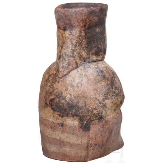Figurengef&auml;&szlig;, peruanische Nordk&uuml;ste, wohl Moche-Kultur, 4. - 8. Jhdt.