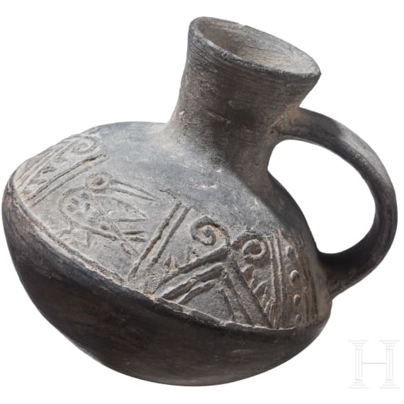 Henkelkrug, Peru, Chimu-Kultur, 11. - 15. Jhdt.