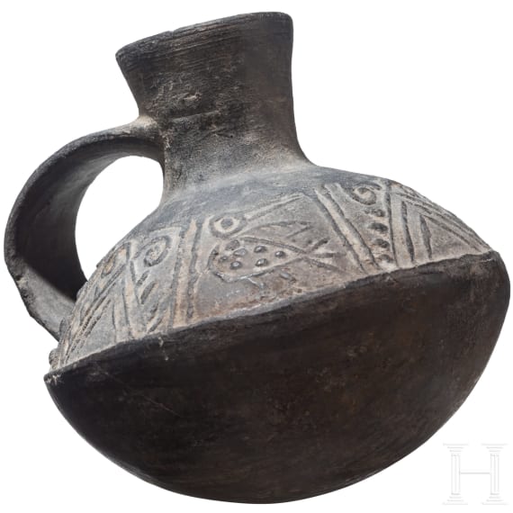 Henkelkrug, Peru, Chimu-Kultur, 11. - 15. Jhdt.