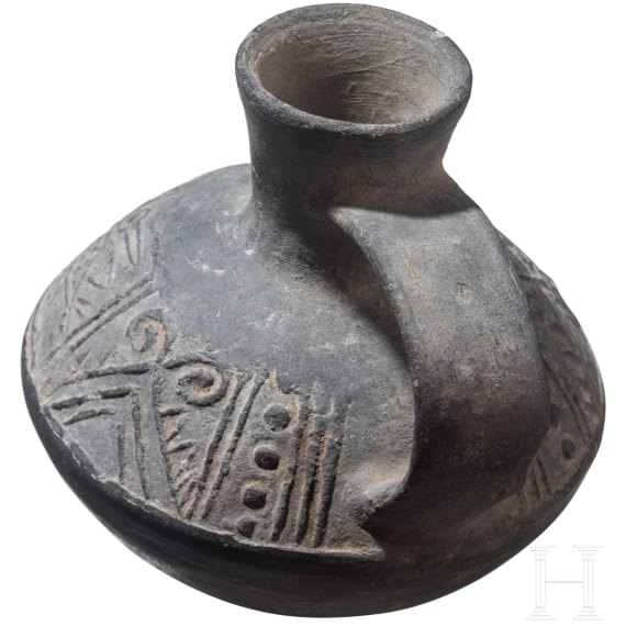 Henkelkrug, Peru, Chimu-Kultur, 11. - 15. Jhdt.