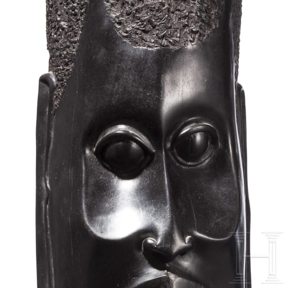 Drei Masken, Maasai/Kota/Chokwe oder Dan, Kenia/Gabon