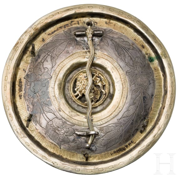 Schneckenheftel (Hemdspange), Siebenb&uuml;rgen, sp&auml;tes 17. Jhdt.