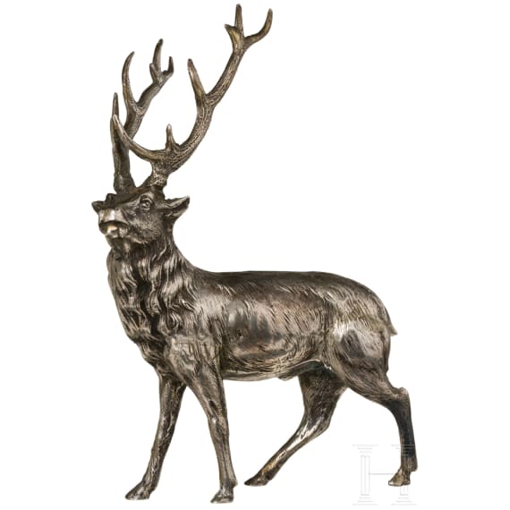 Silberner Hirsch