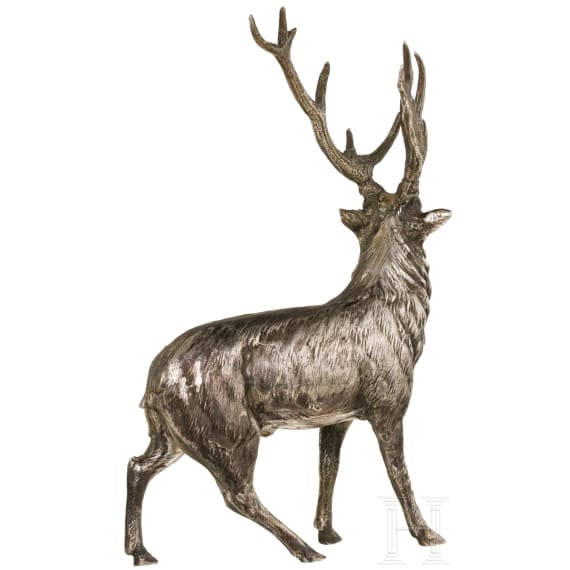 Silberner Hirsch