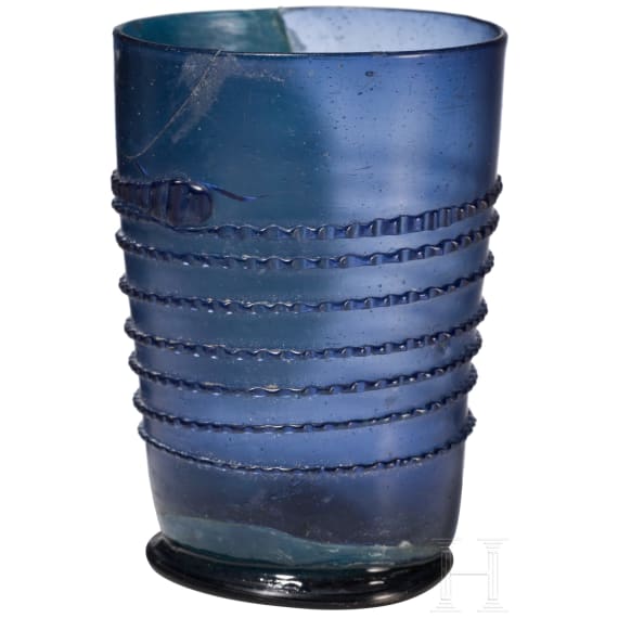 Becher mit Fadenauflage, deutsch, sp&auml;tes 16. Jhdt.