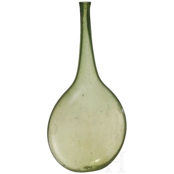 Plattflasche, alpenl&auml;ndisch, 18. Jhdt.