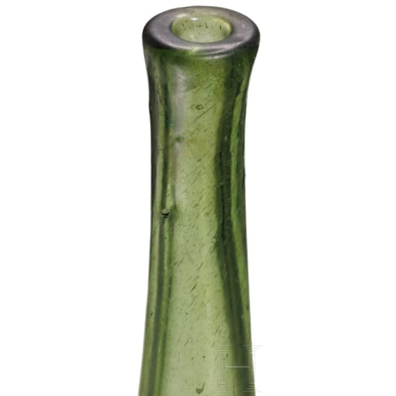 Plattflasche, alpenl&auml;ndisch, 18. Jhdt.