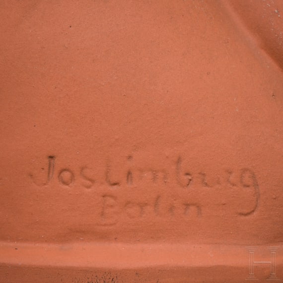Josef Limburg (1874 - 1955), Mutter mit Kind (Nr. 607), Cadinen-Manufaktur, Berlin, 1. H&auml;lfte 20. Jhdt.