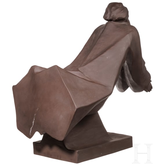 "Schwebender Gottvater", Ernst Barlach, 1922 (Entwurf), Meissen (Ausf&uuml;hrung)