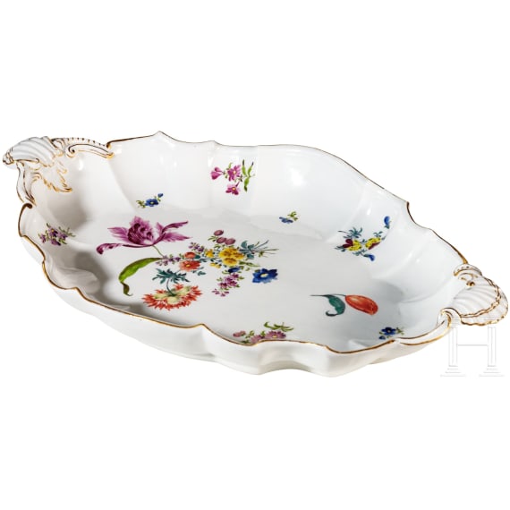 Servierplatte, Meissen, um 1780