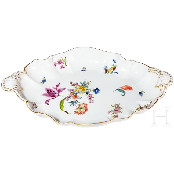 Servierplatte, Meissen, um 1780