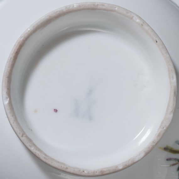 Porzellantasse mit Untertasse, Meissen, um 1780