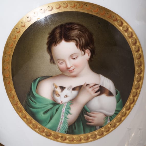 Ein Paar Amphorenvasen, Berlin, KPM, um 1840