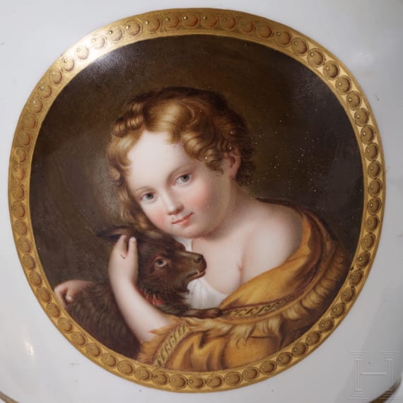 Ein Paar Amphorenvasen, Berlin, KPM, um 1840