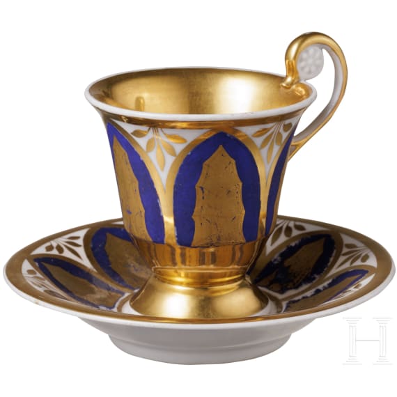 Tasse mit Untertasse, KPM, Berlin, 1900/20