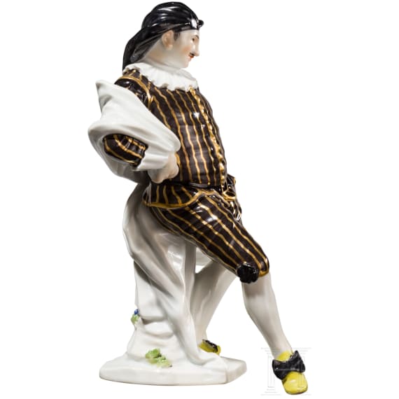 Kom&ouml;dianten-Figur, Meissen, 20. Jhdt.