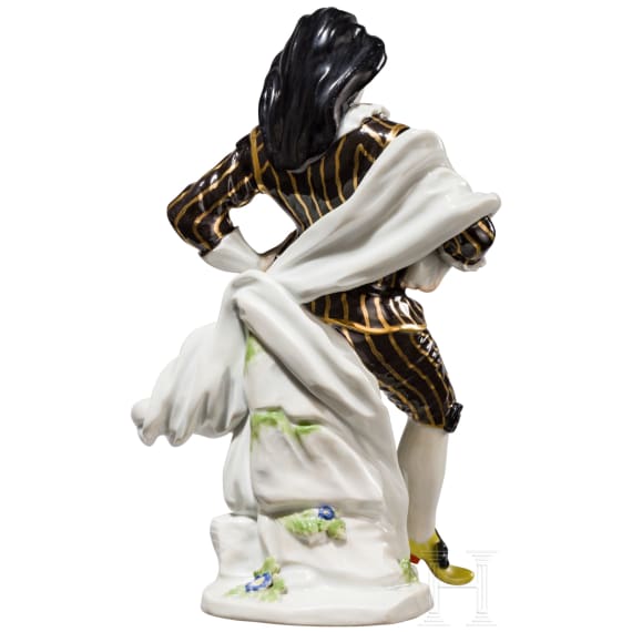 Kom&ouml;dianten-Figur, Meissen, 20. Jhdt.