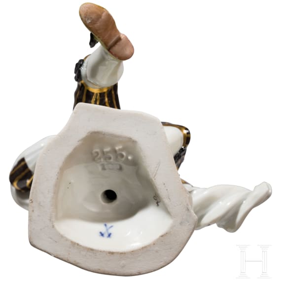 Kom&ouml;dianten-Figur, Meissen, 20. Jhdt.