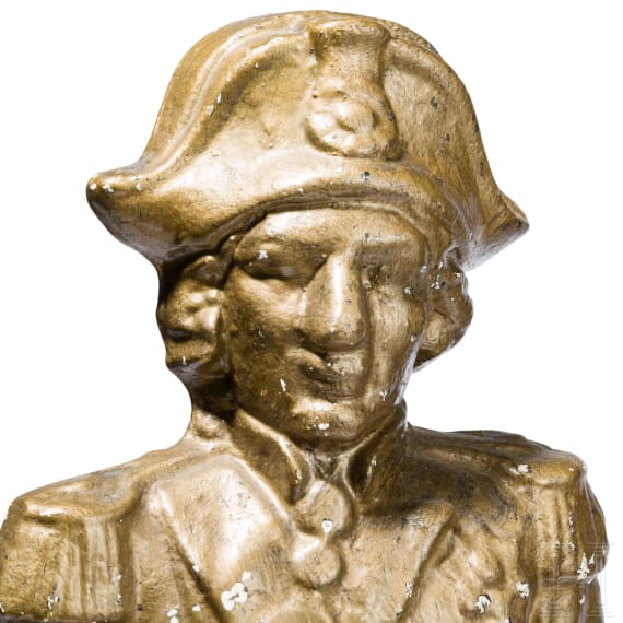 Schirmst&auml;nder aus Gusseisen, General Nelson, England, um 1900