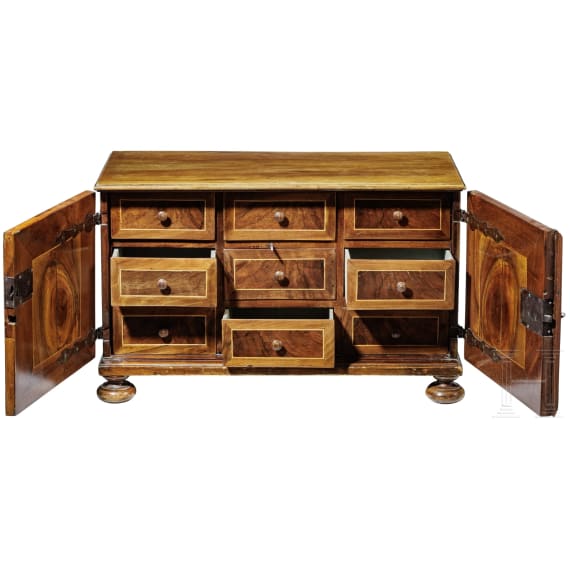 Barocker Kabinettkasten, deutsch, um 1720