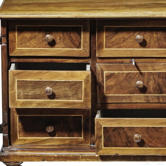 Barocker Kabinettkasten, deutsch, um 1720