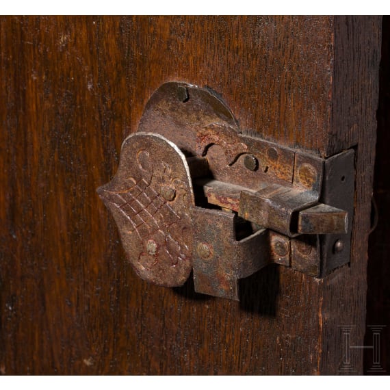 Stollenschrank im Stil des 16. Jhdts., fl&auml;misch, 19. Jhdt.