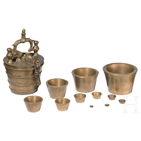 Gro&szlig;es Bechergewicht zu 16 C&ouml;lnische Mark, N&uuml;rnberg, um 1720